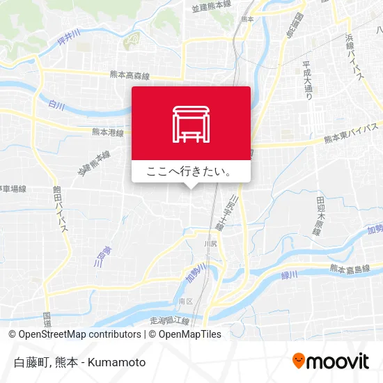 白藤町地図