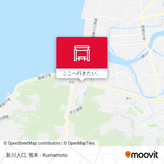 新川入口地図
