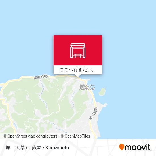 城（天草）地図