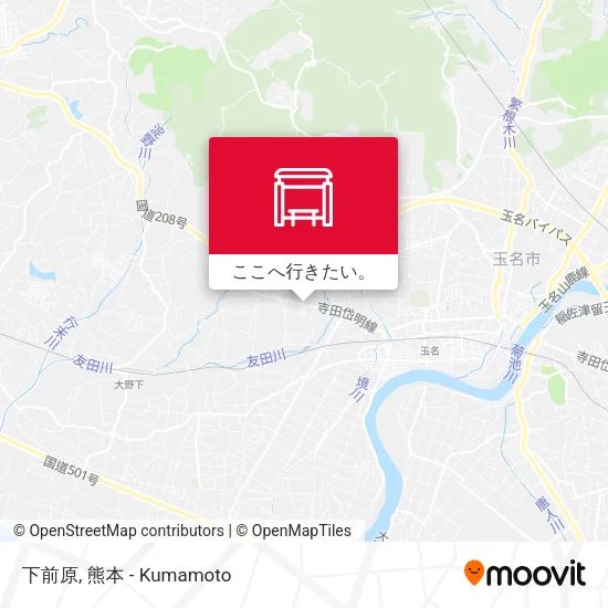 下前原地図