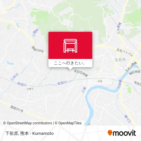下前原地図