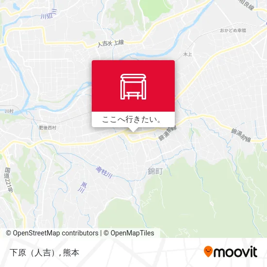 下原（人吉）地図