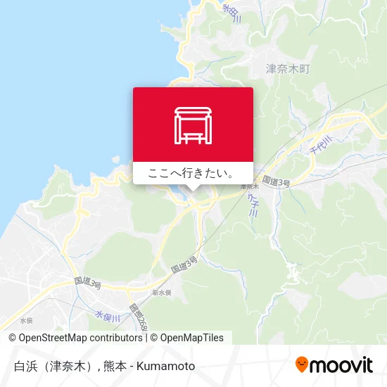 白浜（津奈木）地図