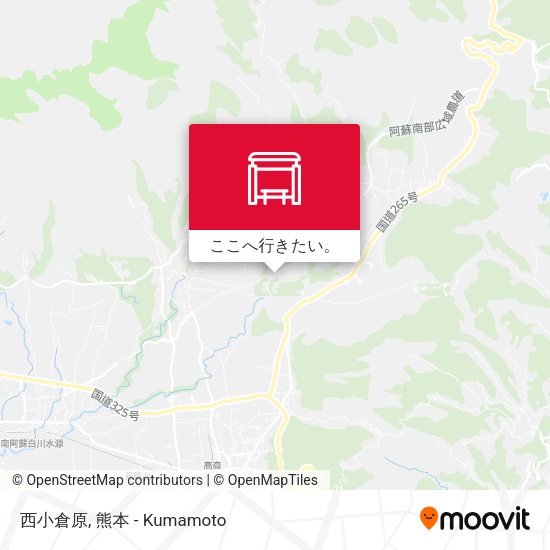 西小倉原地図
