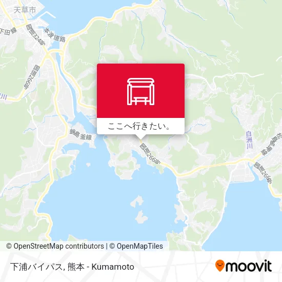 下浦バイパス地図