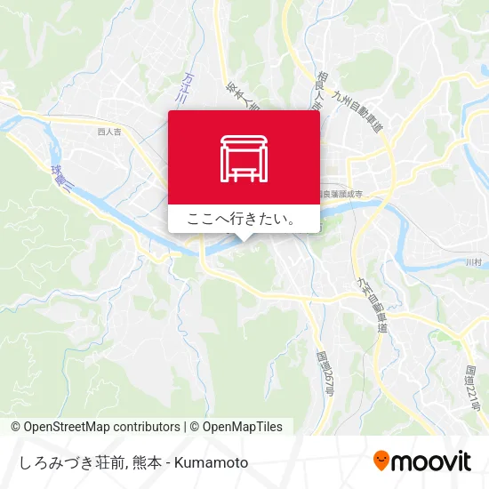 しろみづき荘前地図
