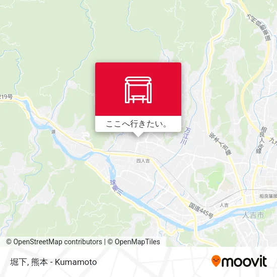 堀下地図
