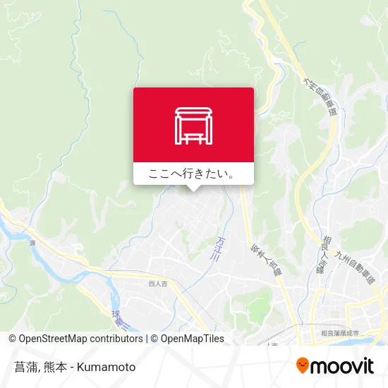 菖蒲地図