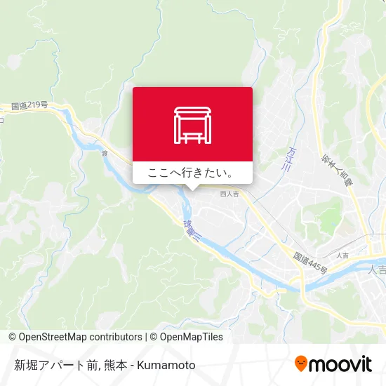 新堀アパート前地図