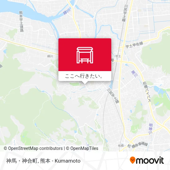 神馬・神合町地図