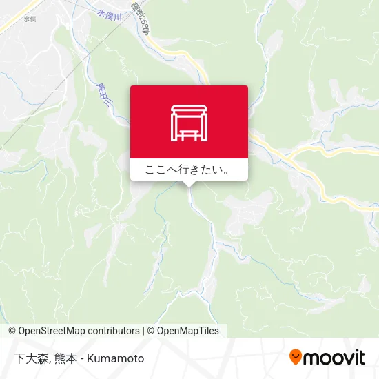下大森地図