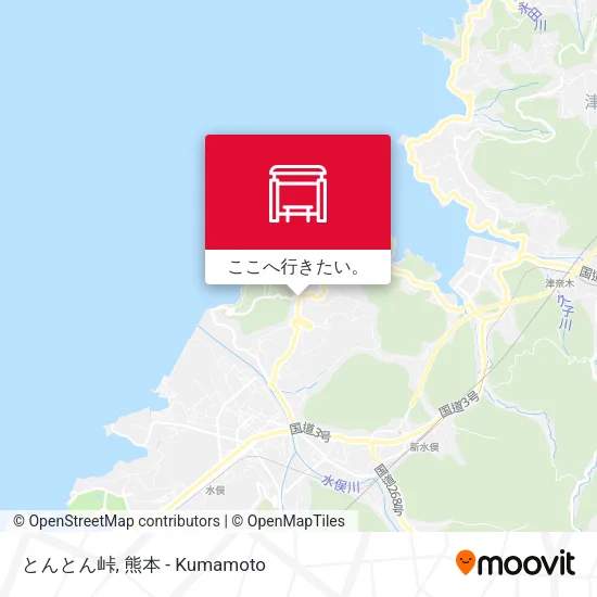 とんとん峠地図