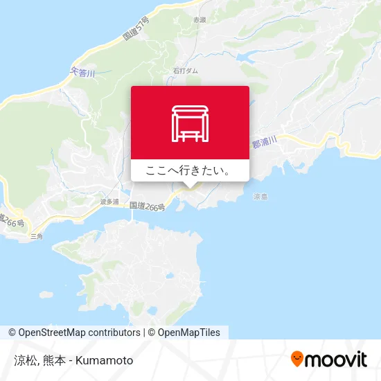 涼松地図