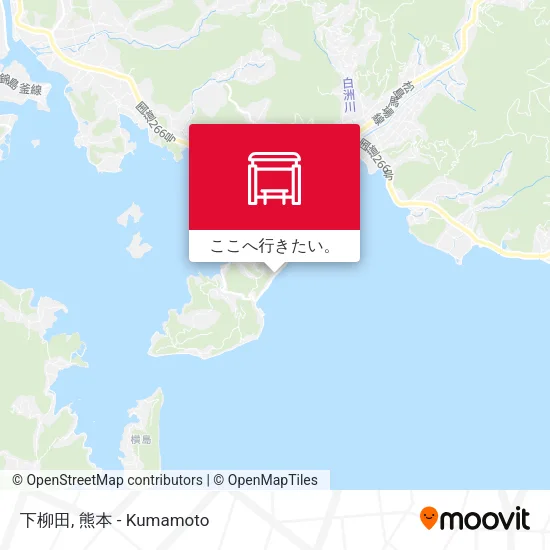 下柳田地図