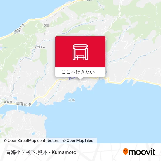 青海小学校下地図