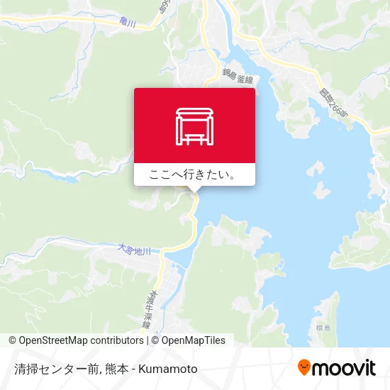 清掃センター前地図