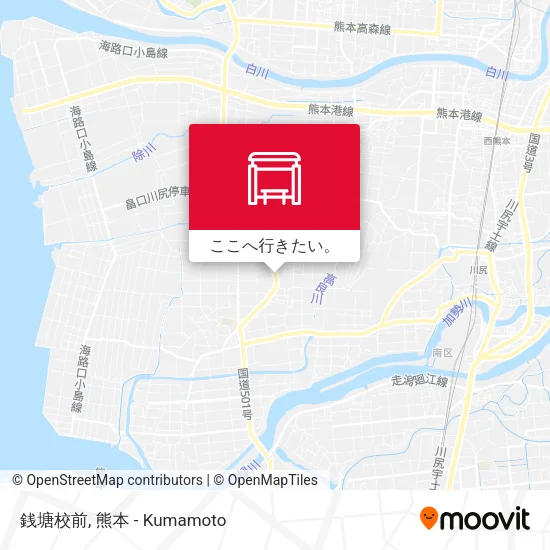 銭塘校前地図