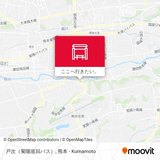 戸次（菊陽巡回バス）地図