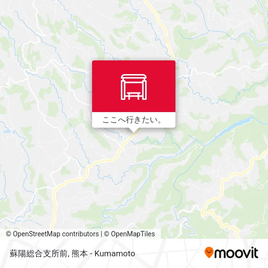 蘇陽総合支所前地図