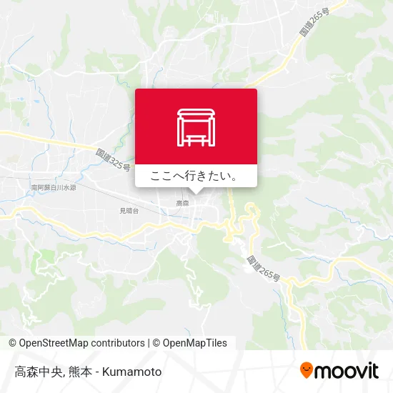 高森中央地図