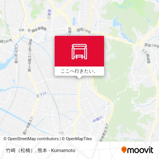 竹崎（松橋）地図