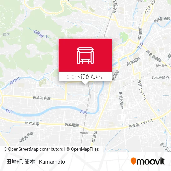 田崎町地図