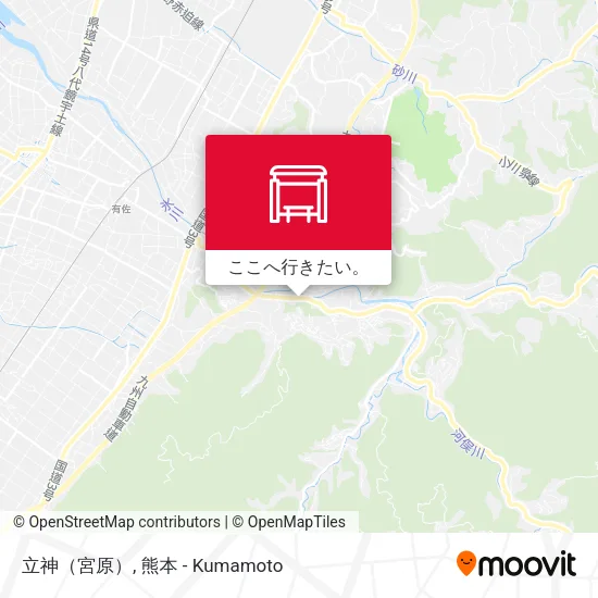 立神（宮原）地図