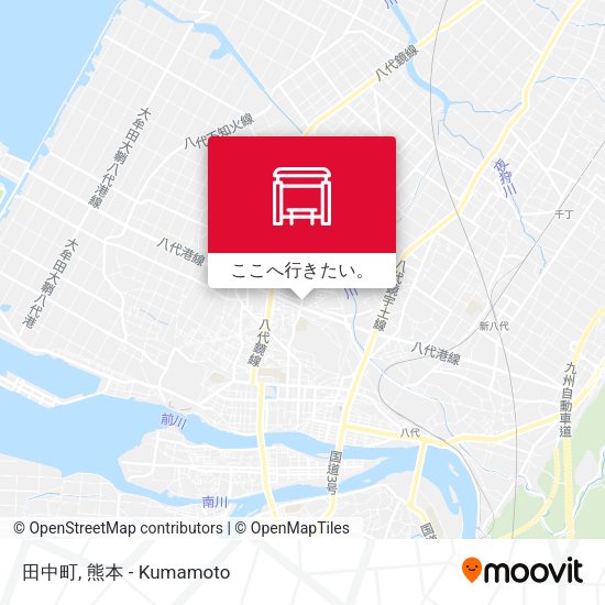 田中町地図