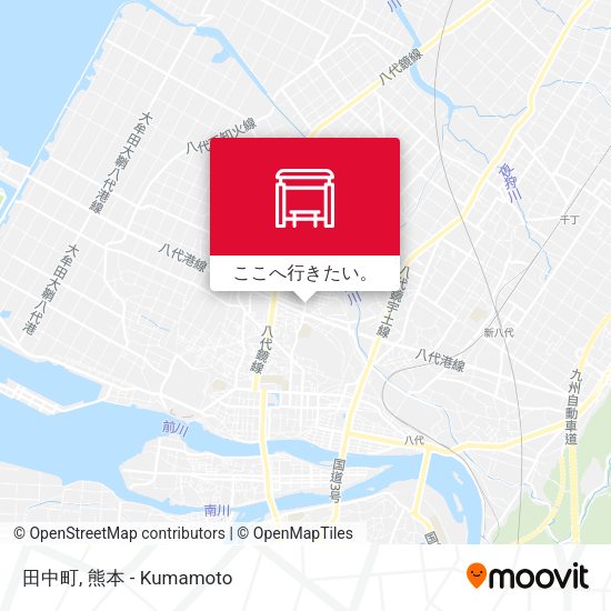 田中町地図