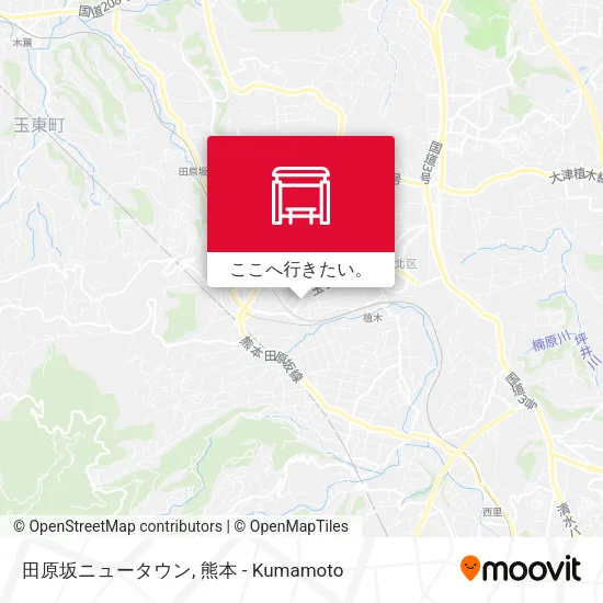 田原坂ニュータウン地図