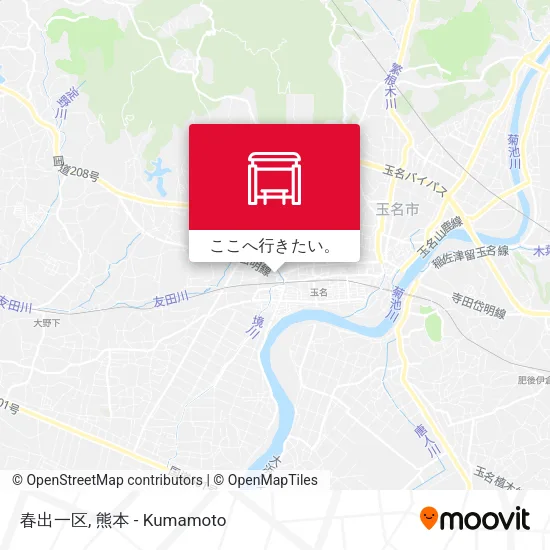 春出一区地図