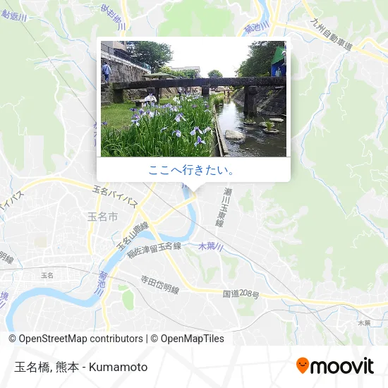 玉名橋地図