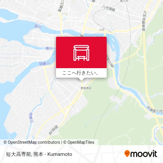 短大高専前地図