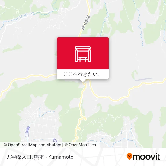 大観峰入口地図