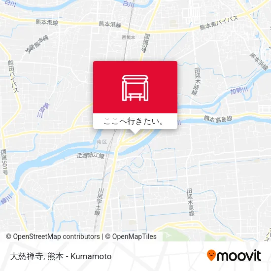 大慈禅寺地図