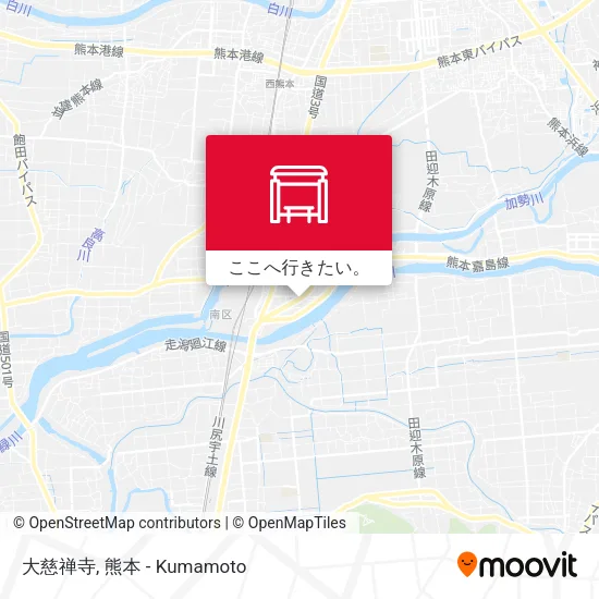 大慈禅寺地図