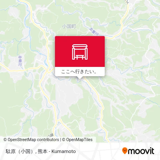 駄原（小国）地図