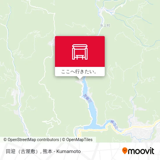 田迎（古屋敷）地図