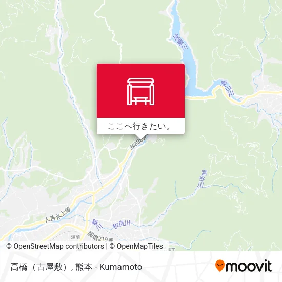 高橋（古屋敷）地図