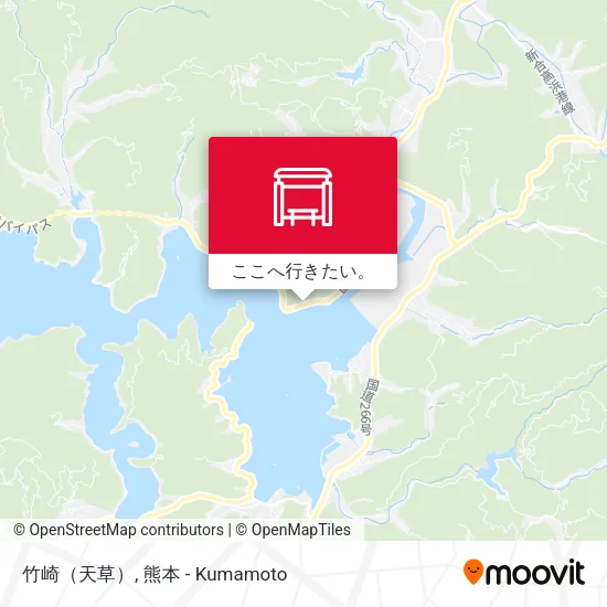 竹崎（天草）地図