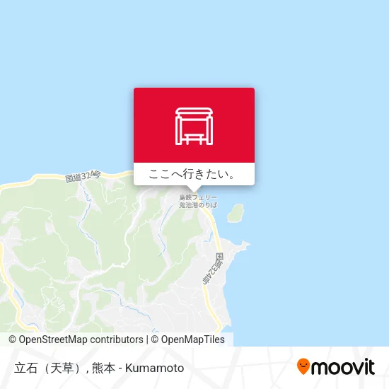 立石（天草）地図
