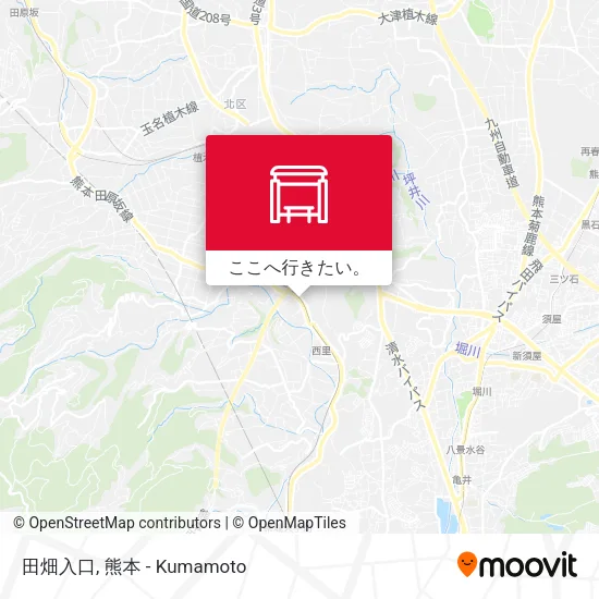 田畑入口地図