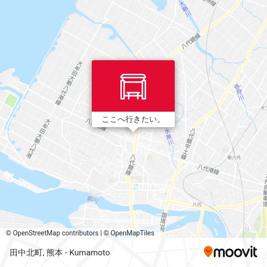 田中北町地図