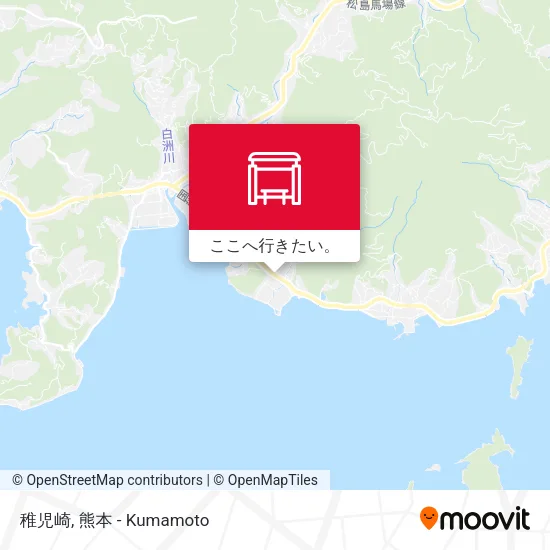 稚児崎地図