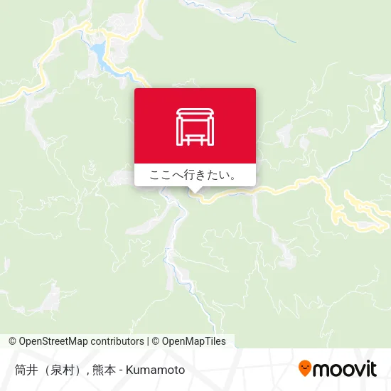 筒井（泉村）地図