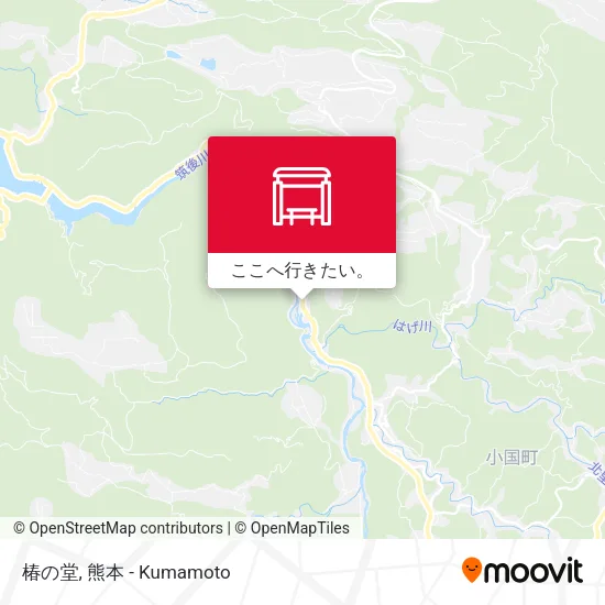 椿の堂地図