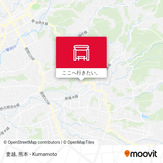妻越地図