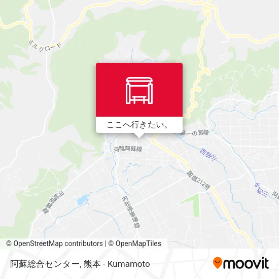 阿蘇総合センター地図