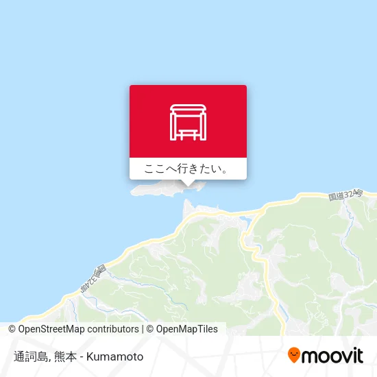 通詞島地図