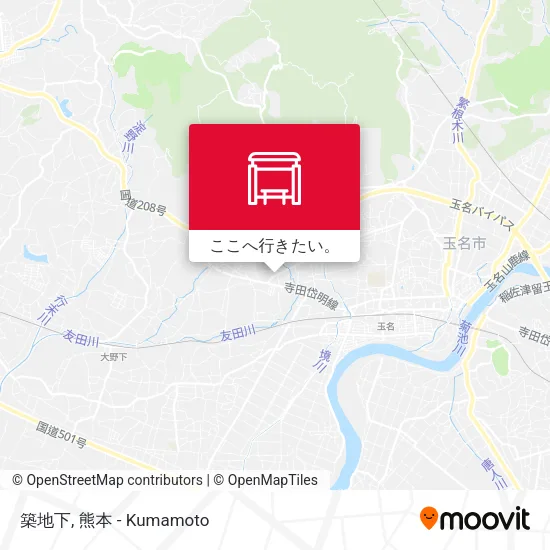 築地下地図